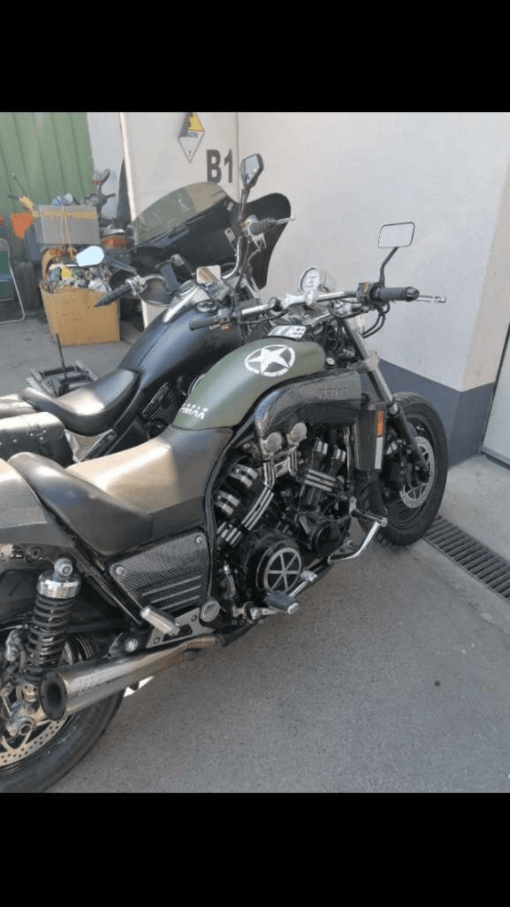 Motorrad verkaufen Yamaha 1200 V max Ankauf